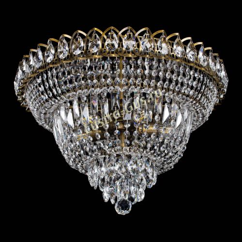 Люстра Хрустальный Каскад №1 под бронзу в Ижевске Гусь Хрустальный