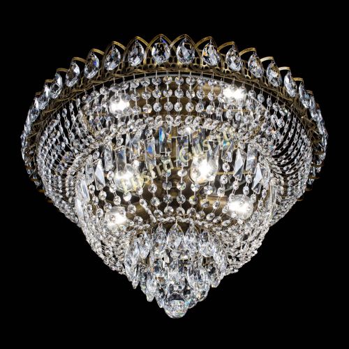 Люстра Хрустальный Каскад №1 под бронзу в Ижевске Гусь Хрустальный