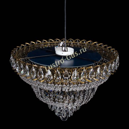 Люстра Хрустальный Каскад №1 под бронзу в Ижевске Гусь Хрустальный
