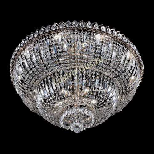 Люстра Хрустальный Каскад №15 с пластинками в Ижевске Гусь Хрустальный