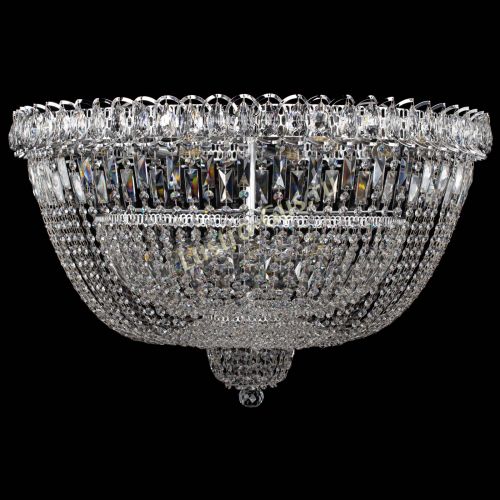 Люстра Хрустальный Каскад №2 - 15 ламп в Ижевске Гусь Хрустальный