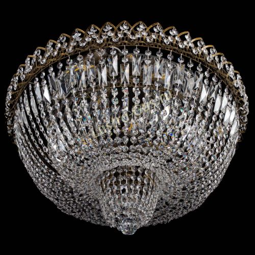 Люстра Хрустальный Каскад №2 под бронзу в Ижевске Гусь Хрустальный