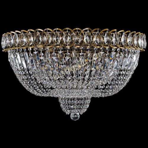 Люстра Хрустальный Каскад №2 журавлик под бронзу в Ижевске Гусь Хрустальный