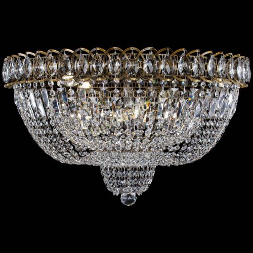 Люстра Хрустальный Каскад №2 журавлик под бронзу в Ижевске Гусь Хрустальный