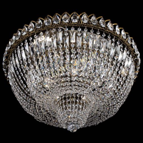 Люстра Хрустальный Каскад №2 журавлик под бронзу в Ижевске Гусь Хрустальный