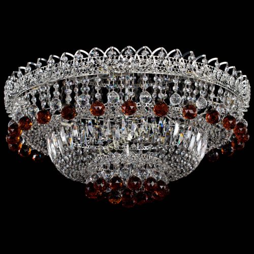 Люстра Хрустальный каскад №3 Шар чайная в Ижевске Гусь Хрустальный