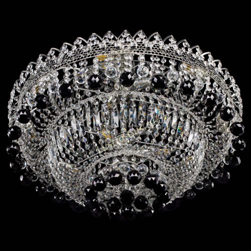 Люстра Хрустальный каскад №3 Шар черная в Ижевске Гусь Хрустальный