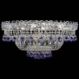 Люстра Хрустальный каскад №3 Шар фиолетовая в Ижевске