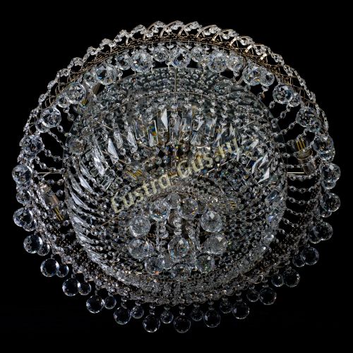 Люстра Хрустальный каскад №3 Шар 700 мм в Ижевске Гусь Хрустальный