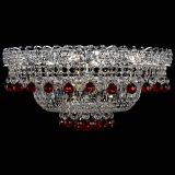 Люстра Хрустальный каскад №3 Шар красная в Ижевске