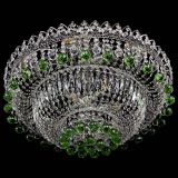 Люстра Хрустальный каскад №3 Шар зеленая в Ижевске Люстра Хрустальный каскад №3 Шар зеленая в Ижевске