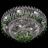 Люстра Хрустальный каскад №3 Шар зеленая в Ижевске Люстра Хрустальный каскад №3 Шар зеленая в Ижевске