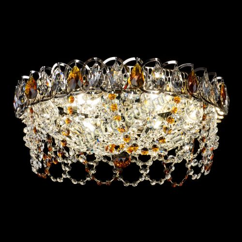 Люстра Хрустальный Каскад Ажур чайный в Ижевске Гусь Хрустальный