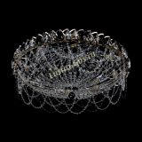 Люстра Каскад Ажур 700 мм черный в Ижевске