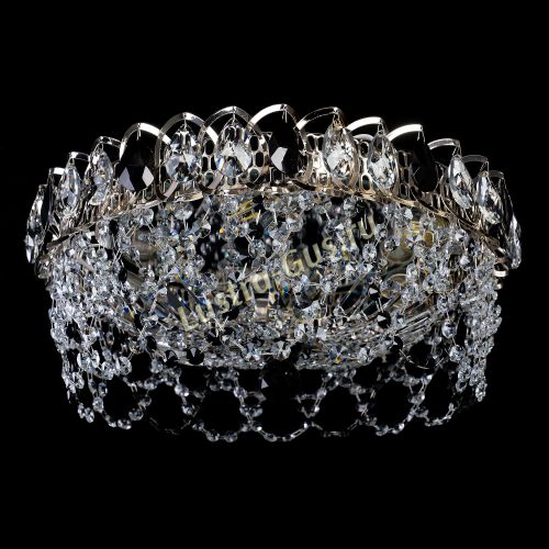 Люстра Хрустальный Каскад Ажур черный в Ижевске Гусь Хрустальный