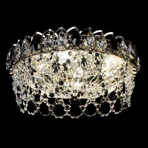 Люстра Хрустальный Каскад Ажур черный в Ижевске Гусь Хрустальный