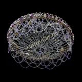 Люстра Каскад Ажур 700 мм фиолетовый в Ижевске Люстра Каскад Ажур 700 мм фиолетовый в Ижевске