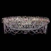 Люстра Каскад Ажур 700 мм розовый