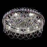 Люстра Каскад Ажур 700 мм розовый в Ижевске