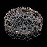 Люстра Каскад Ажур 700 мм розовый в Ижевске