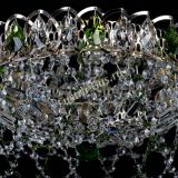 Люстра Хрустальный Каскад Ажур зеленый в Ижевске