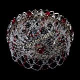 Люстра Хрустальный Каскад Ажур красный в Ижевске Люстра Хрустальный Каскад Ажур красный в Ижевске