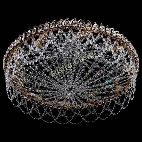 Люстра Хрустальный Каскад Ажур в Ижевске Гусь Хрустальный