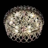 Люстра Хрустальный Каскад Ажур розовый в Ижевске