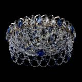 Люстра Хрустальный Каскад Ажур синий в Ижевске Люстра Хрустальный Каскад Ажур синий в Ижевске