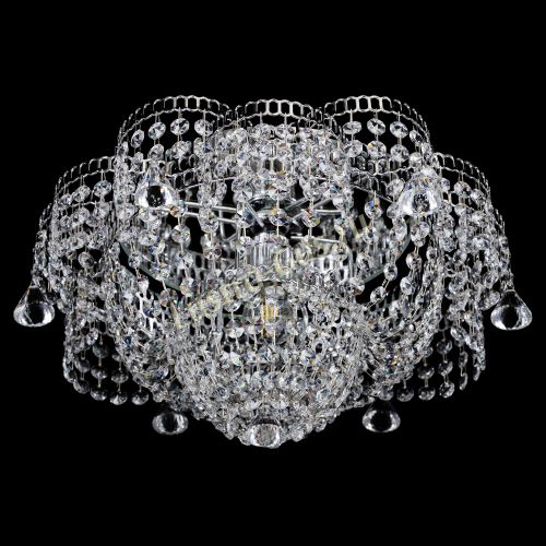 Люстра Камелия №5 конусы в Ижевске Гусь Хрустальный