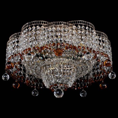 Люстра Камелия №4 чайная в Ижевске Гусь Хрустальный