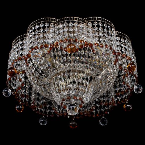 Люстра Камелия №4 чайная в Ижевске Гусь Хрустальный