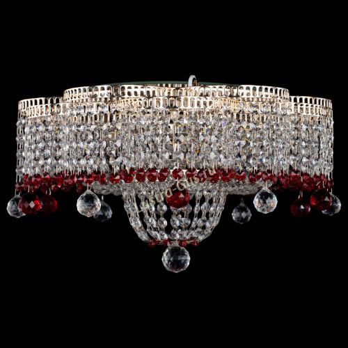 Люстра Камелия №4 красная в Ижевске Люстра Камелия №4 красная в Ижевске
