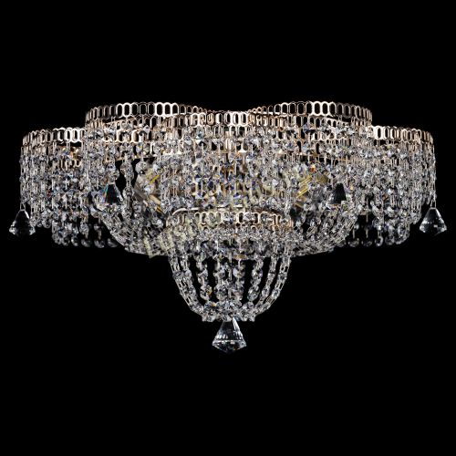 Люстра Камелия №4 конус в Ижевске Гусь Хрустальный