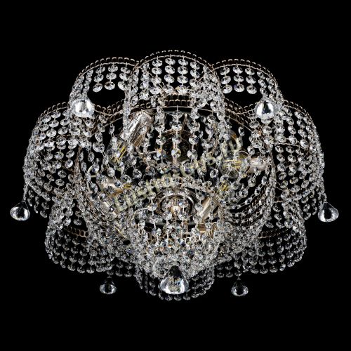 Люстра Камелия №4 конус в Ижевске Гусь Хрустальный