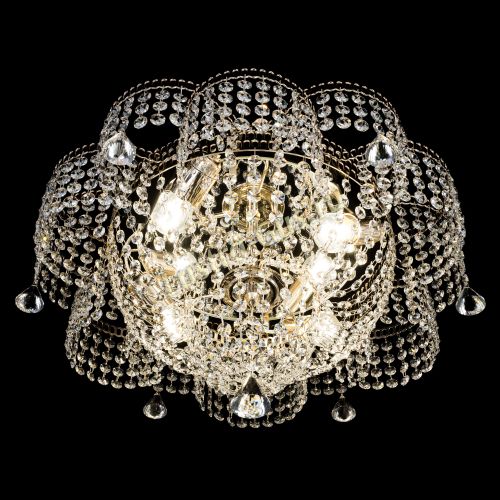 Люстра Камелия №4 конус в Ижевске Гусь Хрустальный