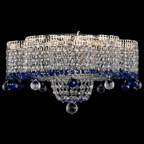 Люстра Камелия №4 синяя в Ижевске Люстра Камелия №4 синяя в Ижевске