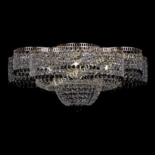 Люстра Камелия №1 черная в Ижевске Гусь Хрустальный