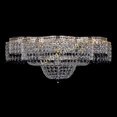 Люстра Камелия №1 черная в Ижевске Гусь Хрустальный