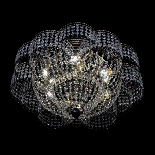 Люстра Камелия №1 черная в Ижевске Гусь Хрустальный