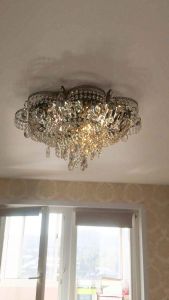 Люстра Камея №1 под бронзу в Ижевске отзыв и фото покупателя