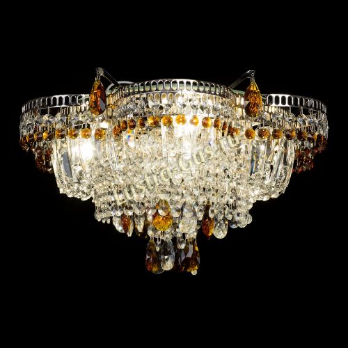 Люстра Камея №1 - 3 лампы чайная в Ижевске Гусь Хрустальный