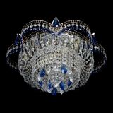 Люстра Камея №1 - 3 лампы синяя в Ижевске Люстра Камея №1 - 3 лампы синяя в Ижевске