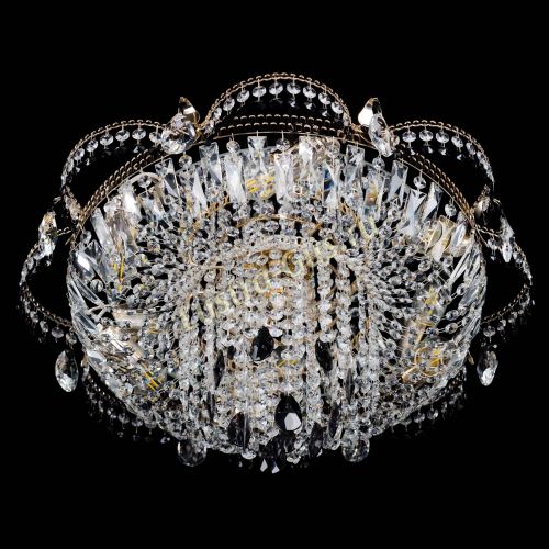 Люстра Камея №1 черная в Ижевске Гусь Хрустальный