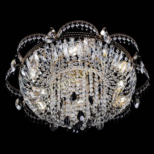 Люстра Камея №1 черная в Ижевске Гусь Хрустальный