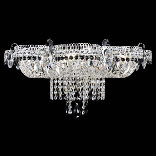 Люстра Камея №1 черная в Ижевске Гусь Хрустальный