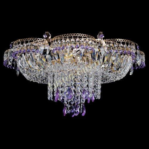 Люстра Камея №1 фиолетовая в Ижевске Люстра Камея №1 фиолетовая в Ижевске