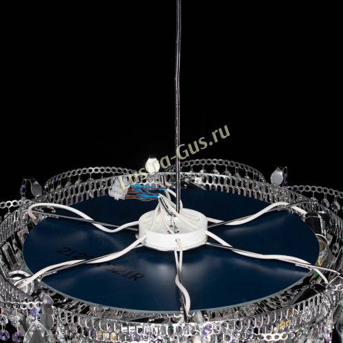 Люстра Камея №1 фиолетовая в Ижевске Гусь Хрустальный