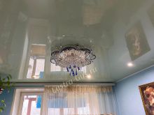 Люстра Камея №1 синяя отзыв и фото покупателя