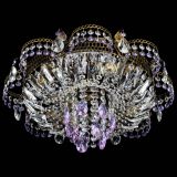 Люстра Камея №4 под бронзу фиолетовая в Ижевске